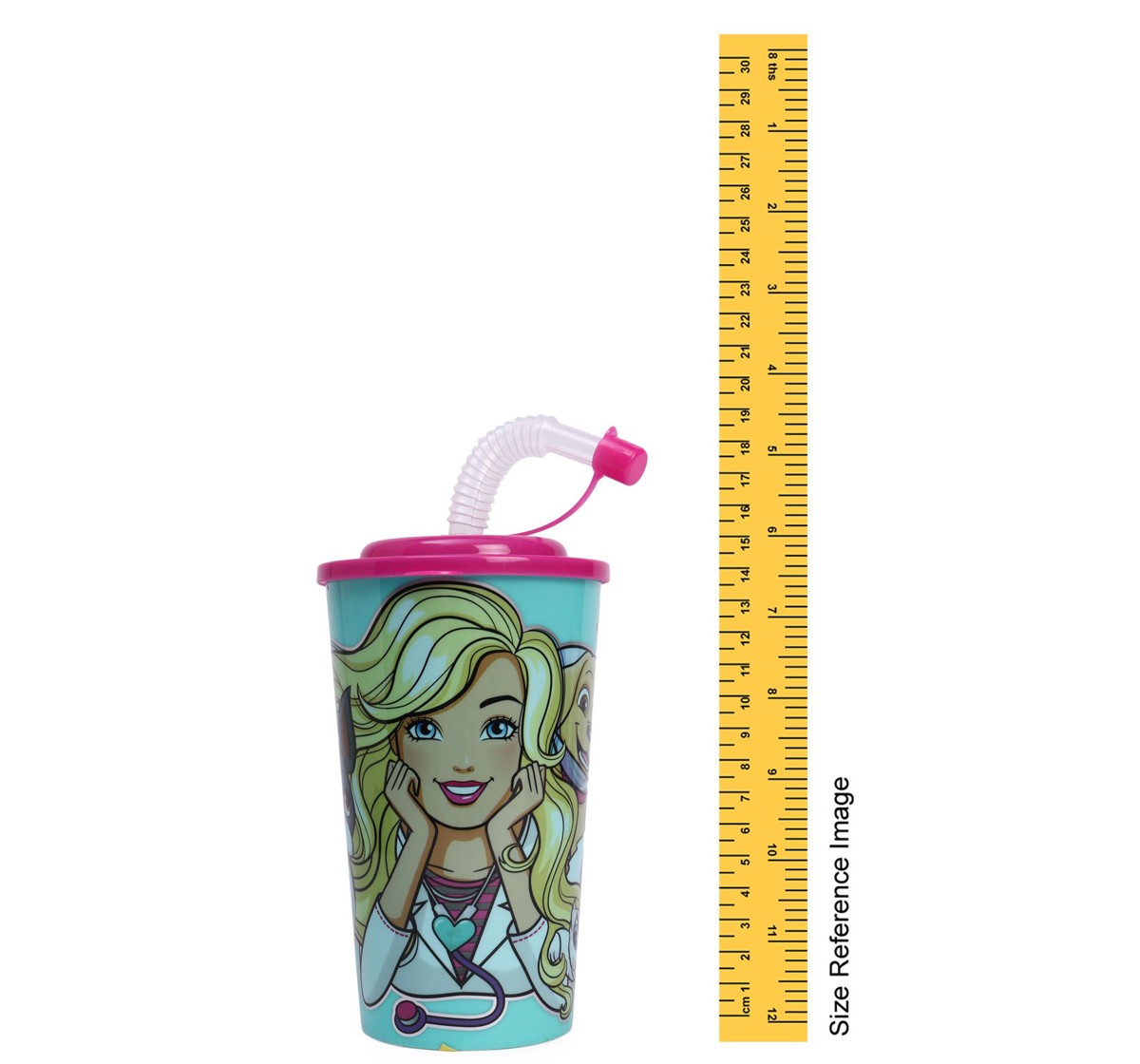 Barbie Sipper with Straw 450ml Multicolour 3Y+